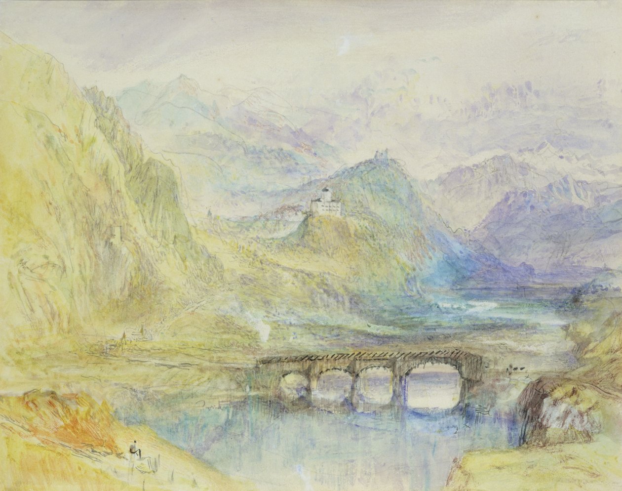 La valle di Domleschg da Joseph Mallord William Turner
