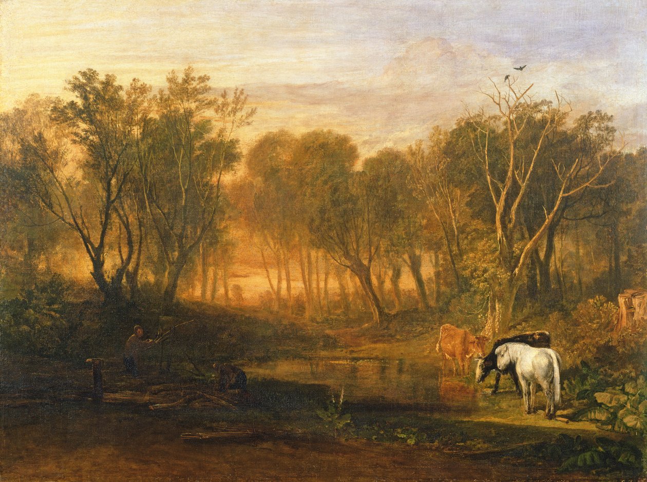 La foresta di Bere, c.1808 da Joseph Mallord William Turner