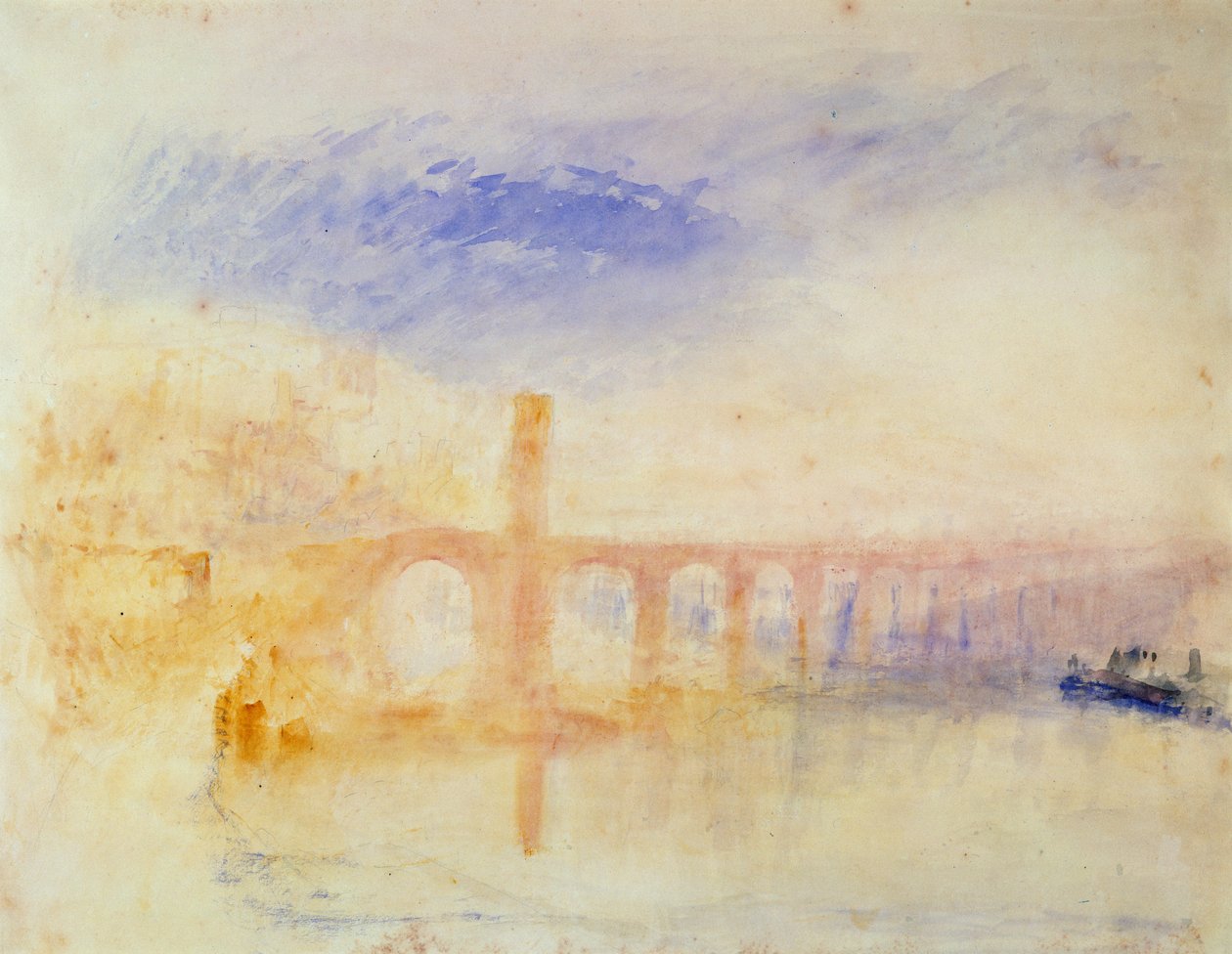 Il ponte della Mosella, Coblenza, c.1842 da Joseph Mallord William Turner