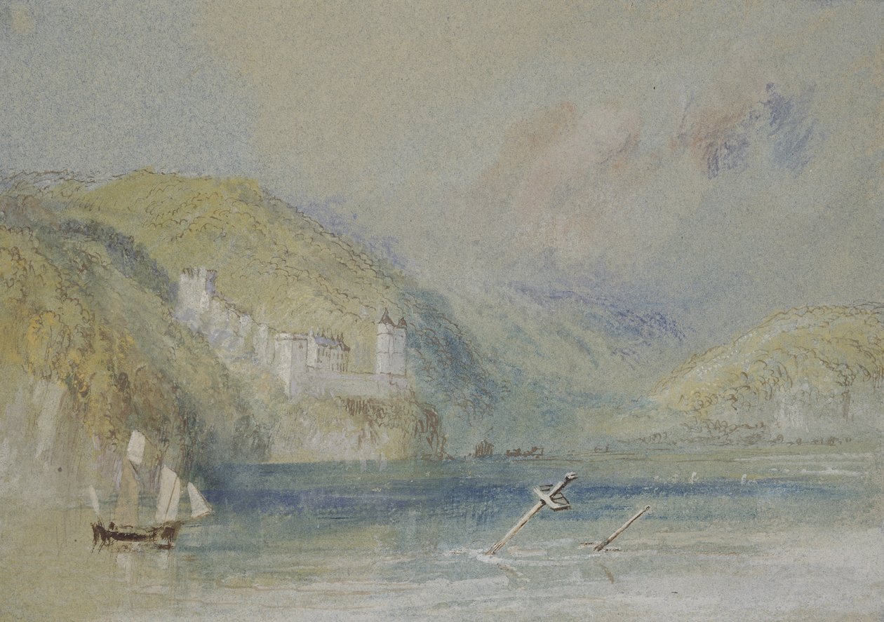 La Senna vicino a Tancarville, c.1832 da Joseph Mallord William Turner