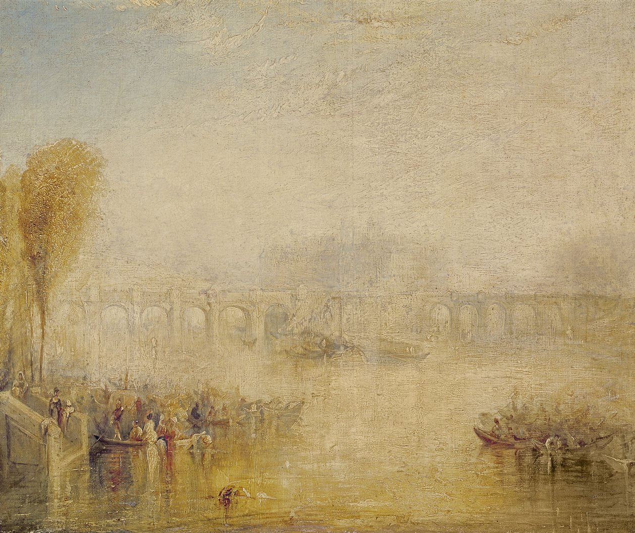 Veduta del Pont Neuf, Parigi da Joseph Mallord William Turner