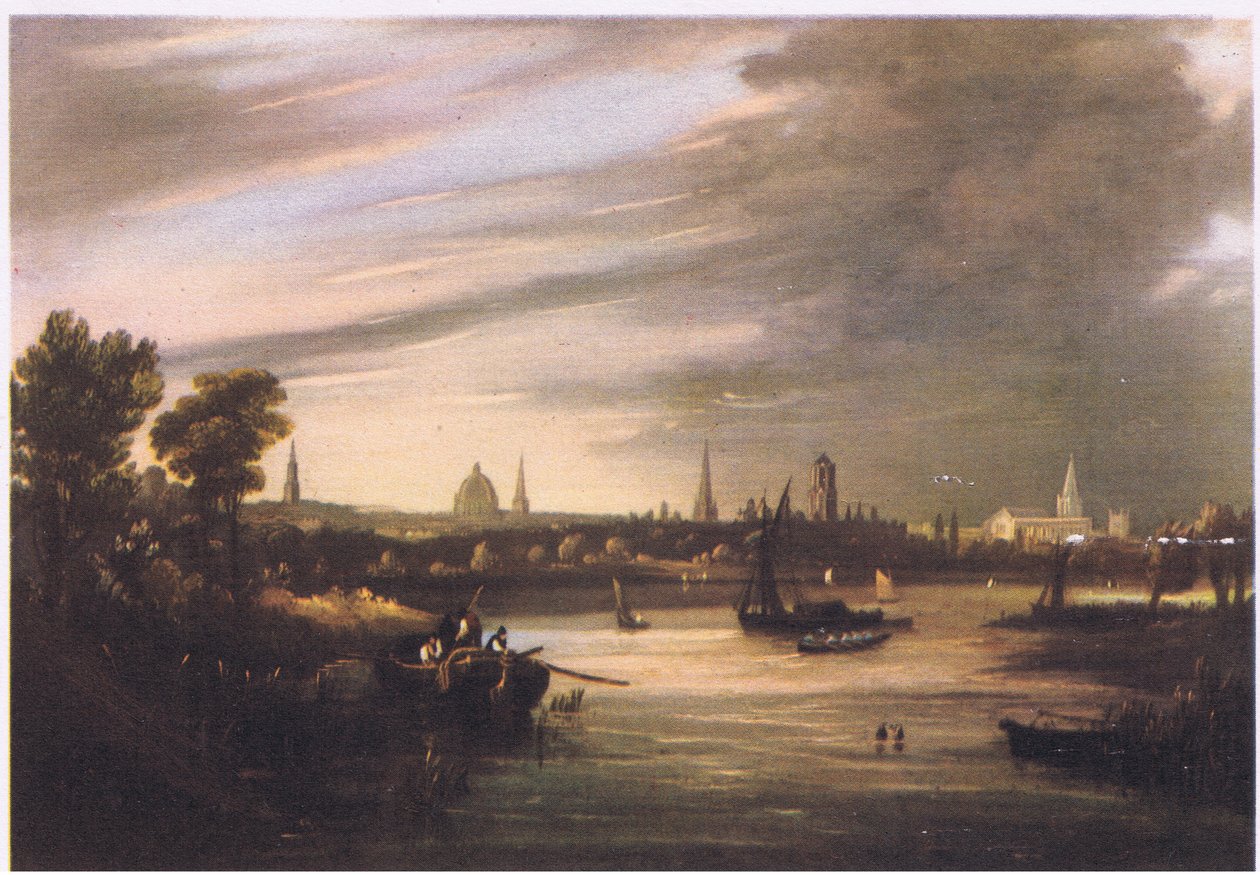 Prospetto occidentale di Oxford da Joseph Mallord William Turner