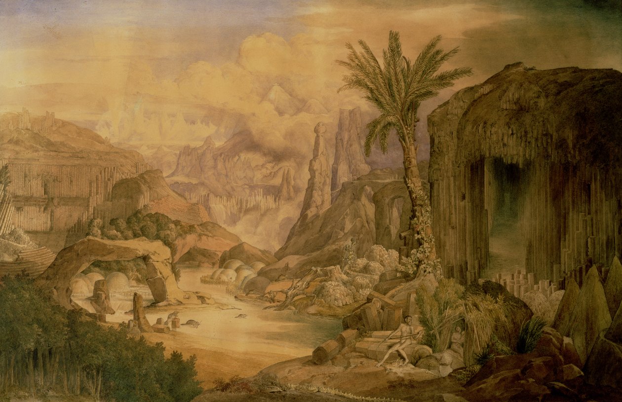 Architettura: il suo modello naturale, c.1838 da Joseph Michael Gandy