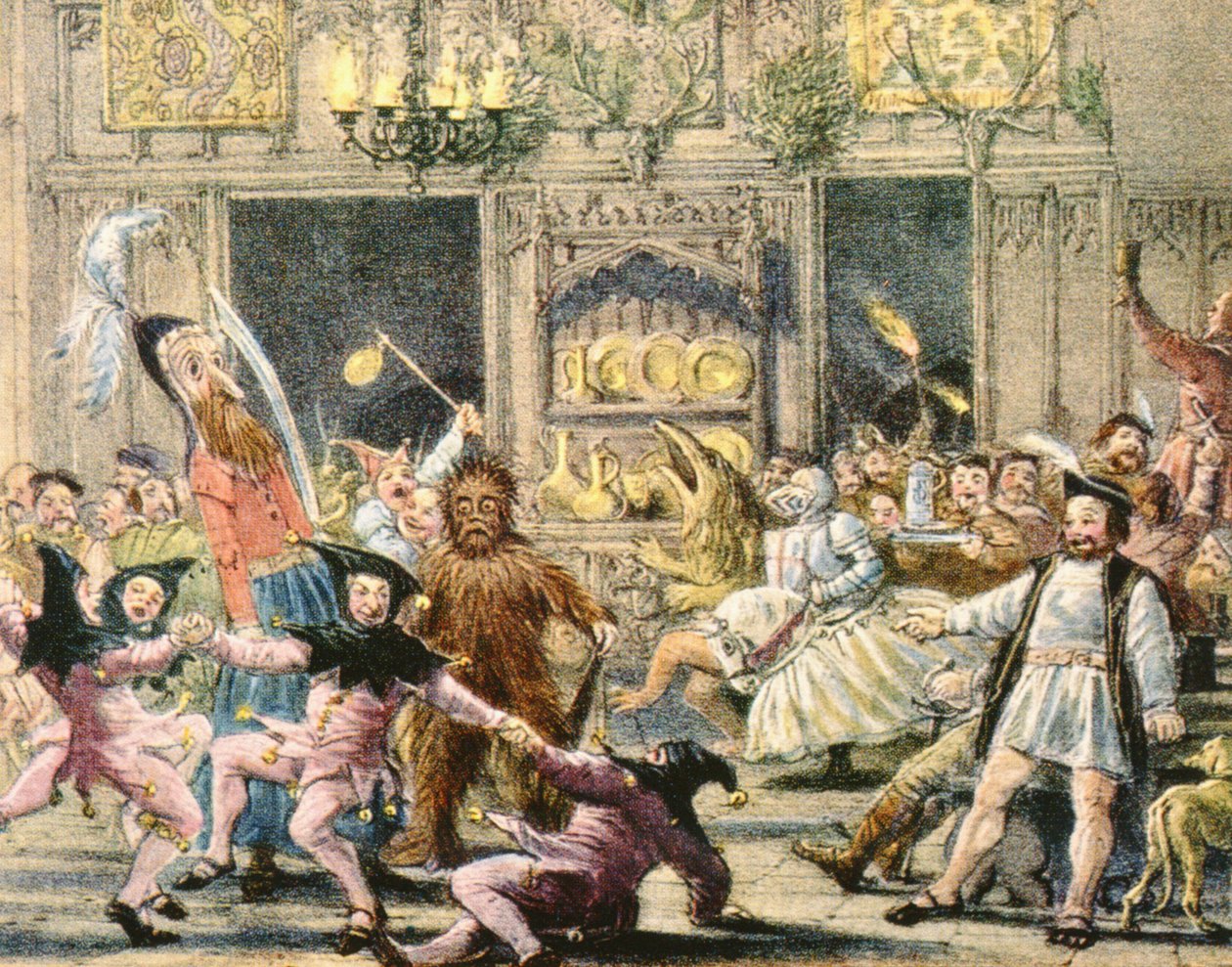Dodicesima notte Tudor Revels da Joseph Nash