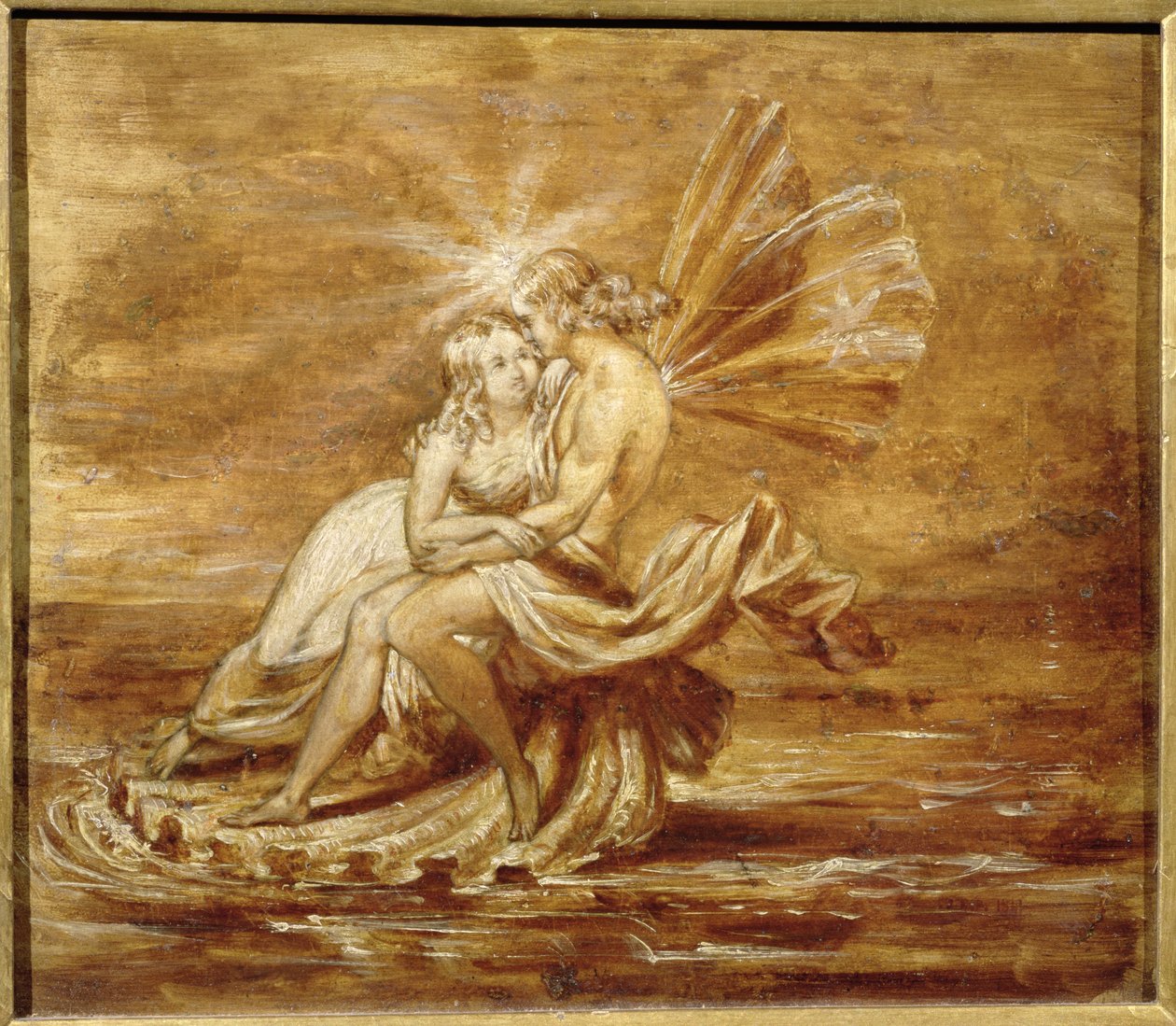Fate su una conchiglia da Joseph Noel Paton