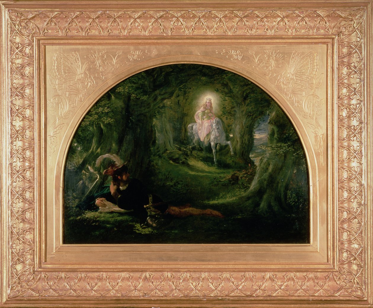 La Belle Dame Sans Merci (La storia di Thomas Rhymer) da Joseph Noel Paton