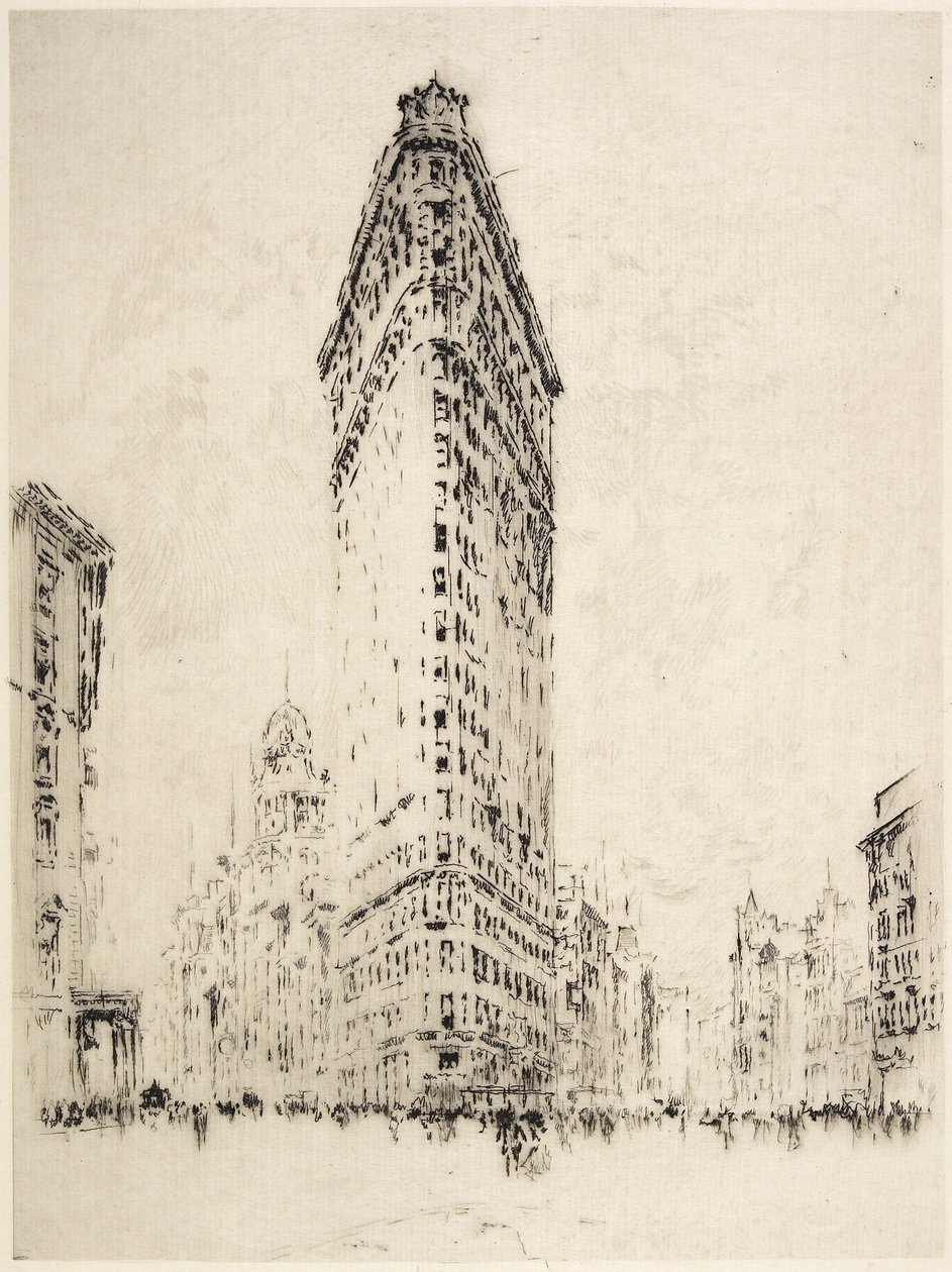 Flatiron Building da Joseph Pennell