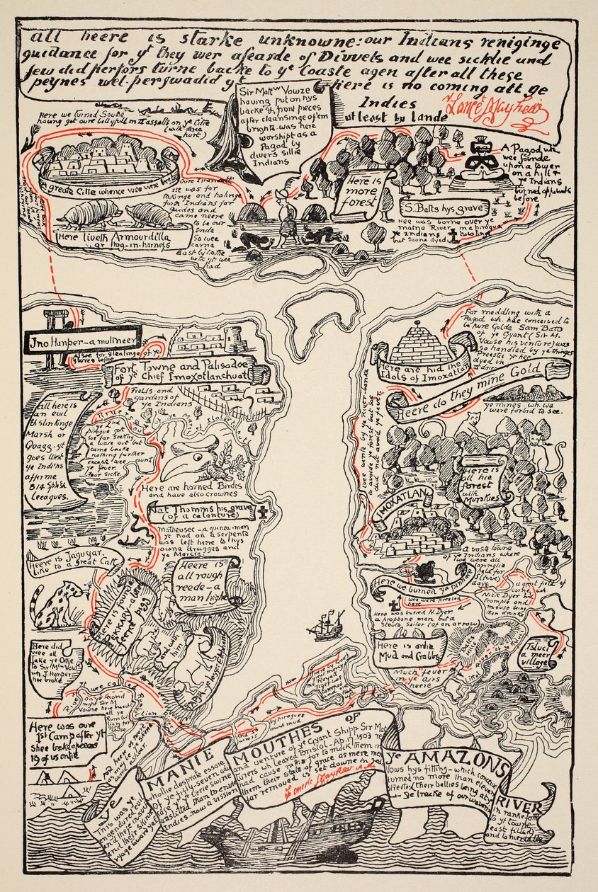 Una mappa incitante dell