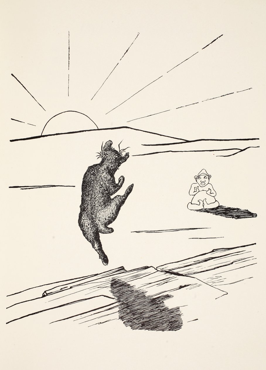Il vecchio canguro quando era l