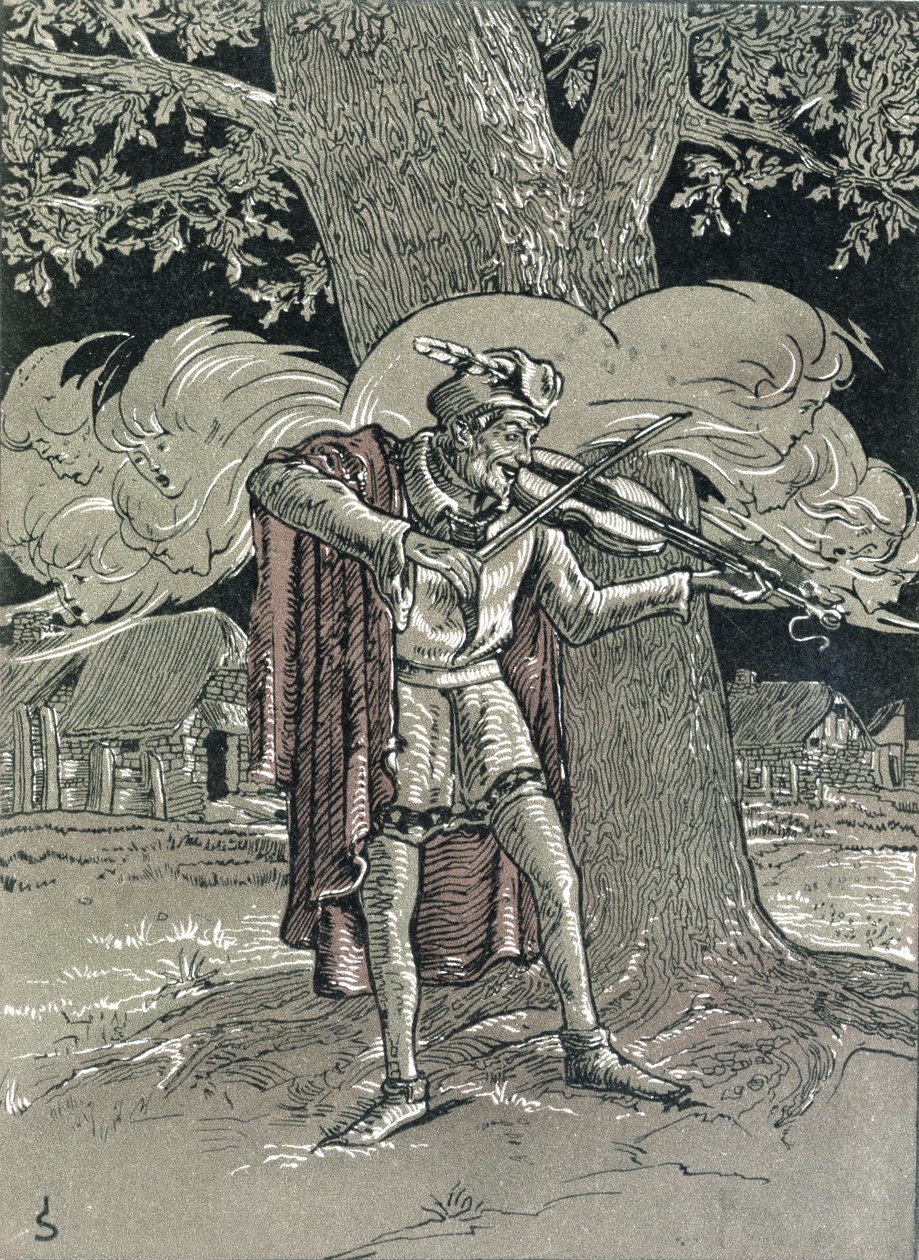 Il violino del diavolo, illustrazione da 