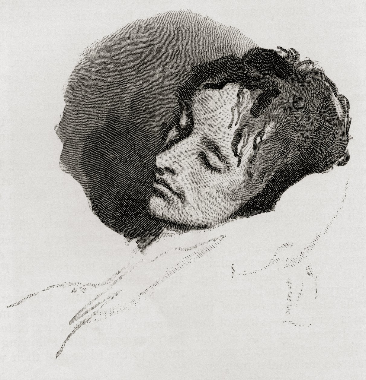 John Keats nella sua Ultima Malattia, da 