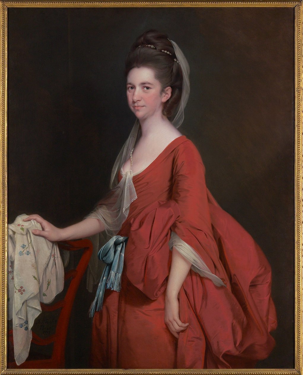 Ritratto di Dorothy Beridge, nata Gladwin (d.1792) 1777 da Joseph Wright of Derby