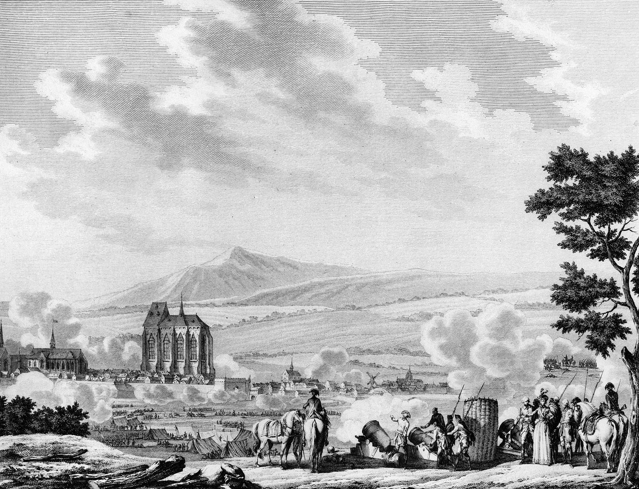Rivoluzione francese e arrivo delle forze controrivoluzionarie dell
