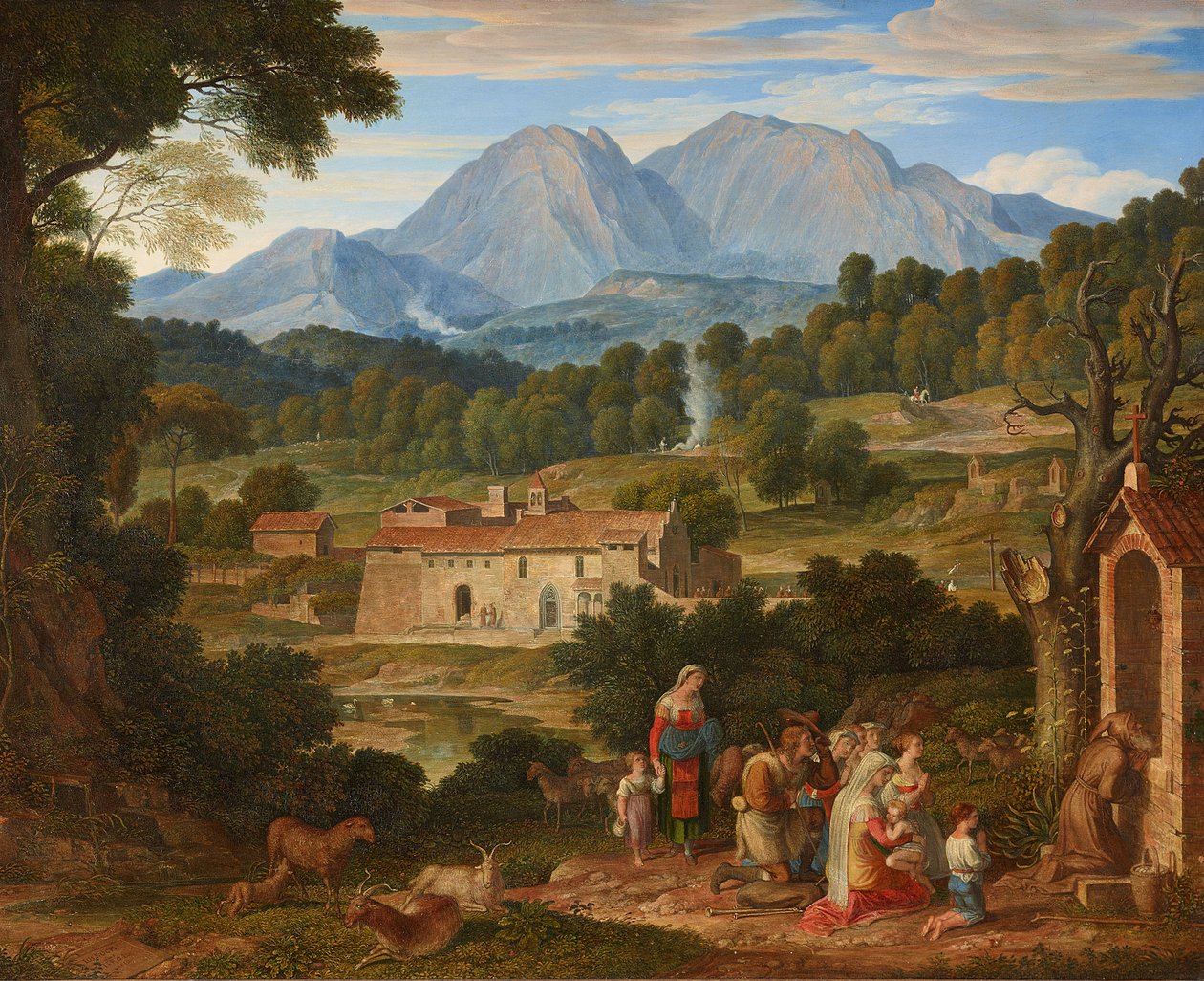 Kloster San Francesco di Civitella da Joseph Anton Koch