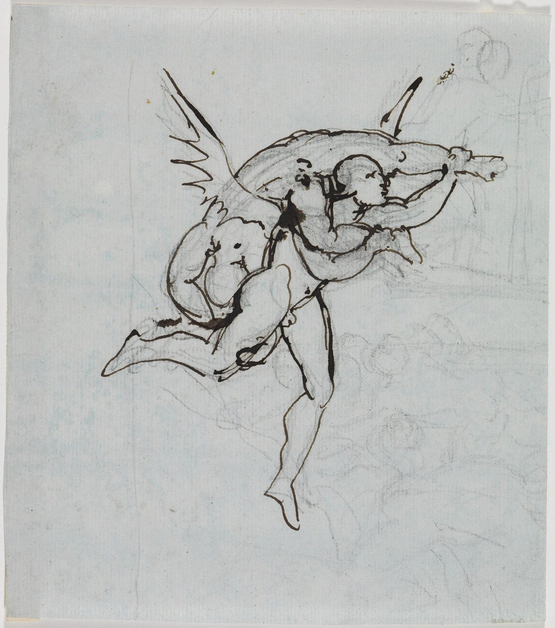 Studio del consigliere di Lucca, Inferno di Dante, canto 21, verso 34 da Joseph Anton Koch