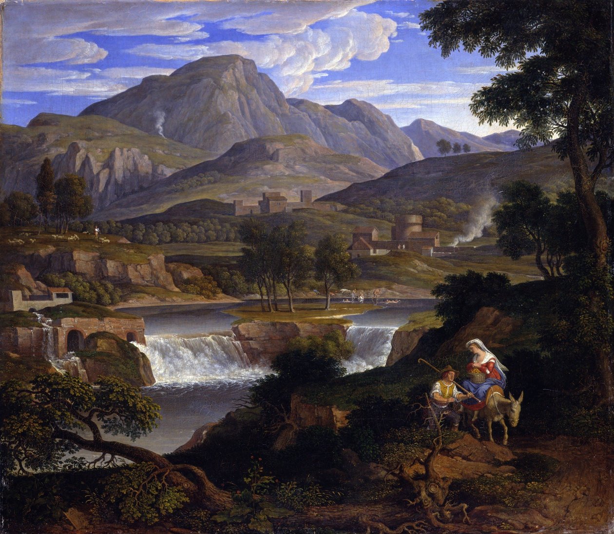 Cascate presso Subiaco da Joseph Anton Koch