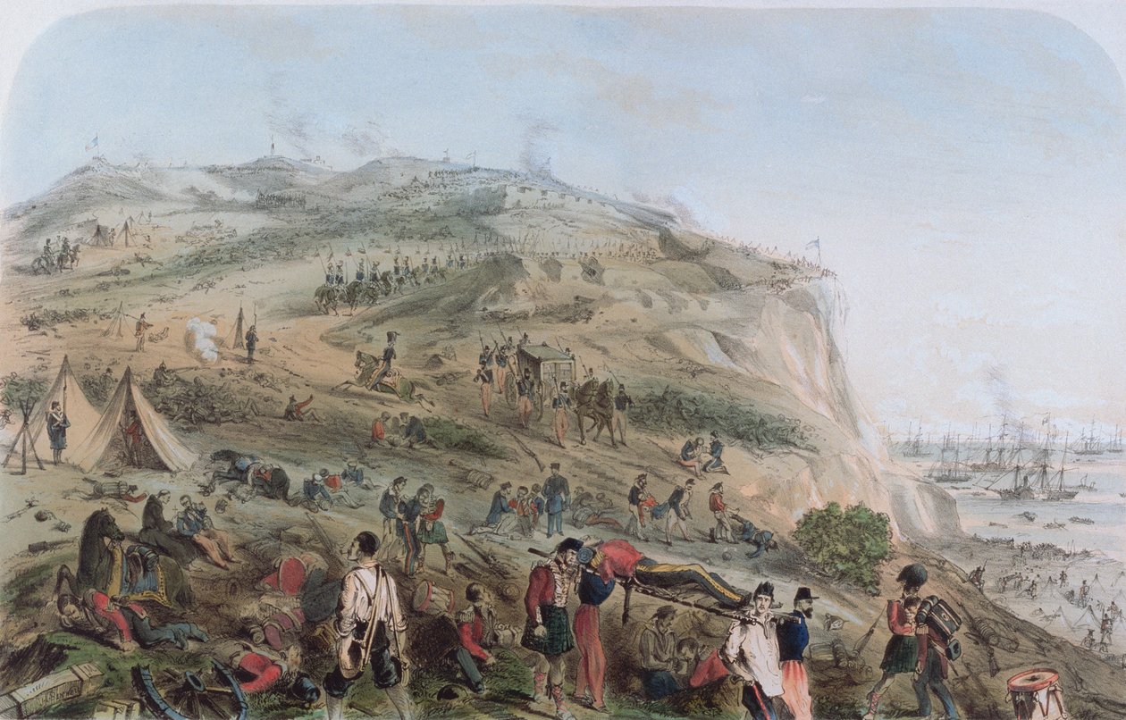 Le alture di Alma - Il giorno dopo la battaglia da Joseph Austin Benwell