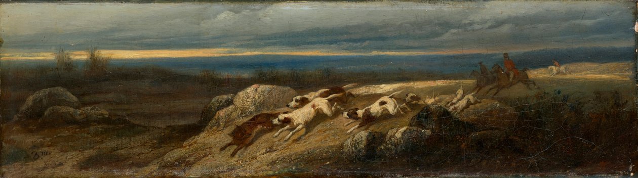 Caccia alla volpe da Joseph Beaume