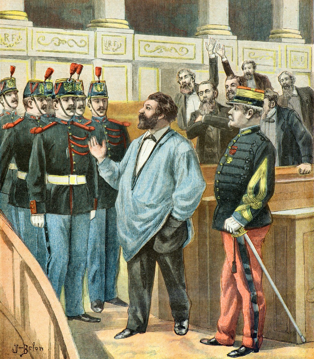 Espulso il deputato Christophe Thivrier da Joseph Belon
