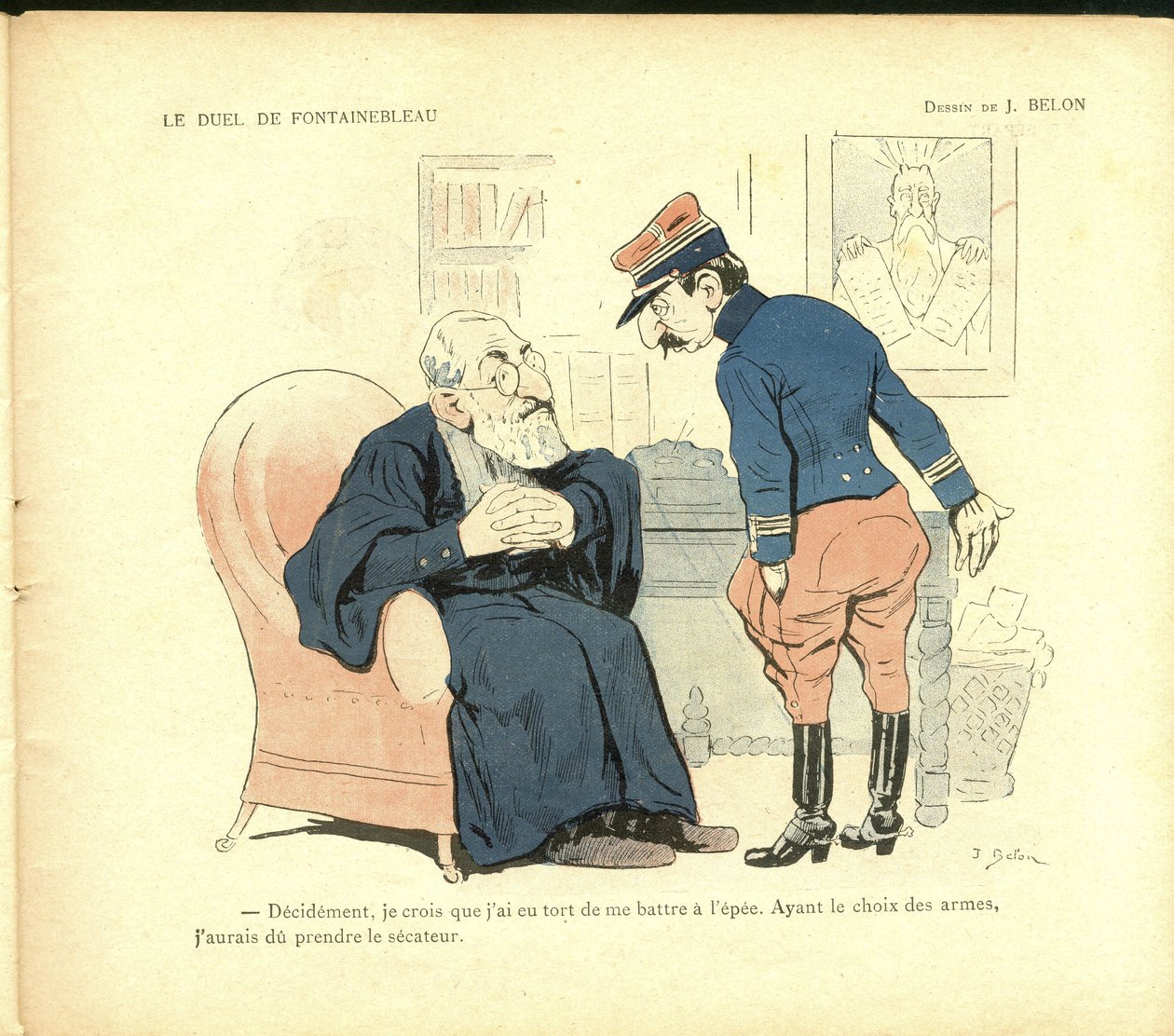 illustrazione da Album degli intransigenti: Anno 1900 (stampa) da Joseph Belon