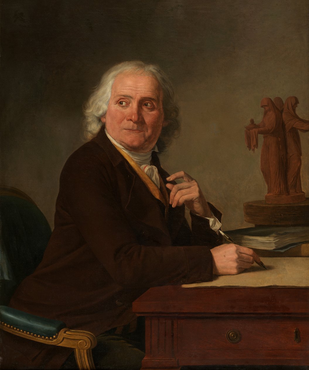 Ritratto di Jean Durameau da Joseph Benoît Suvée
