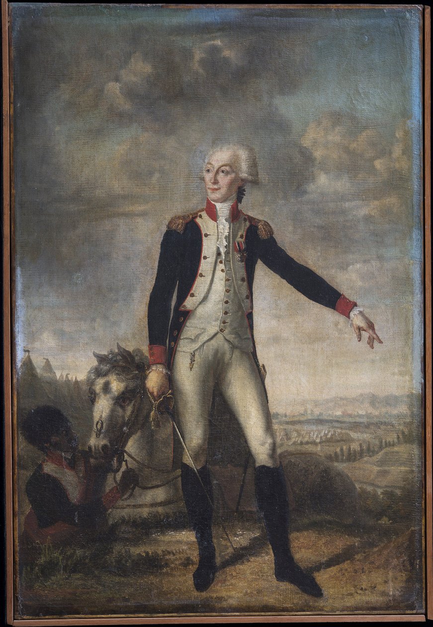 Ritratto di Gilbert Motier il Marchese De La Fayette (1757-1834) da Joseph Boze