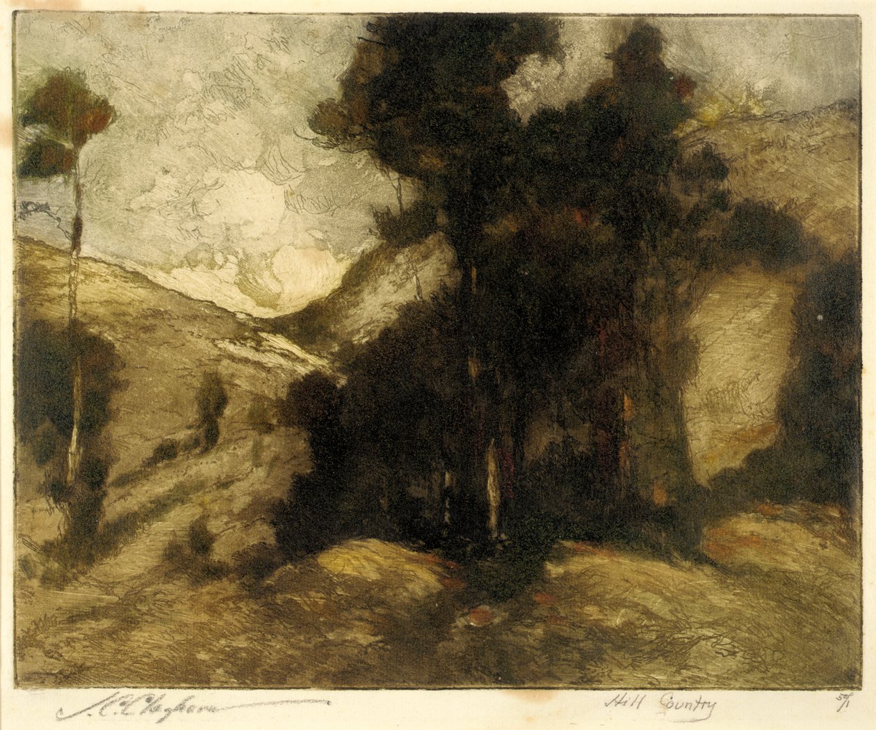 Paese delle colline da Joseph C. Claghorn