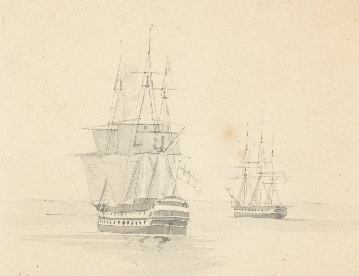 Fregata e Corvetta, Poppa in Avanti da Joseph Cartwright