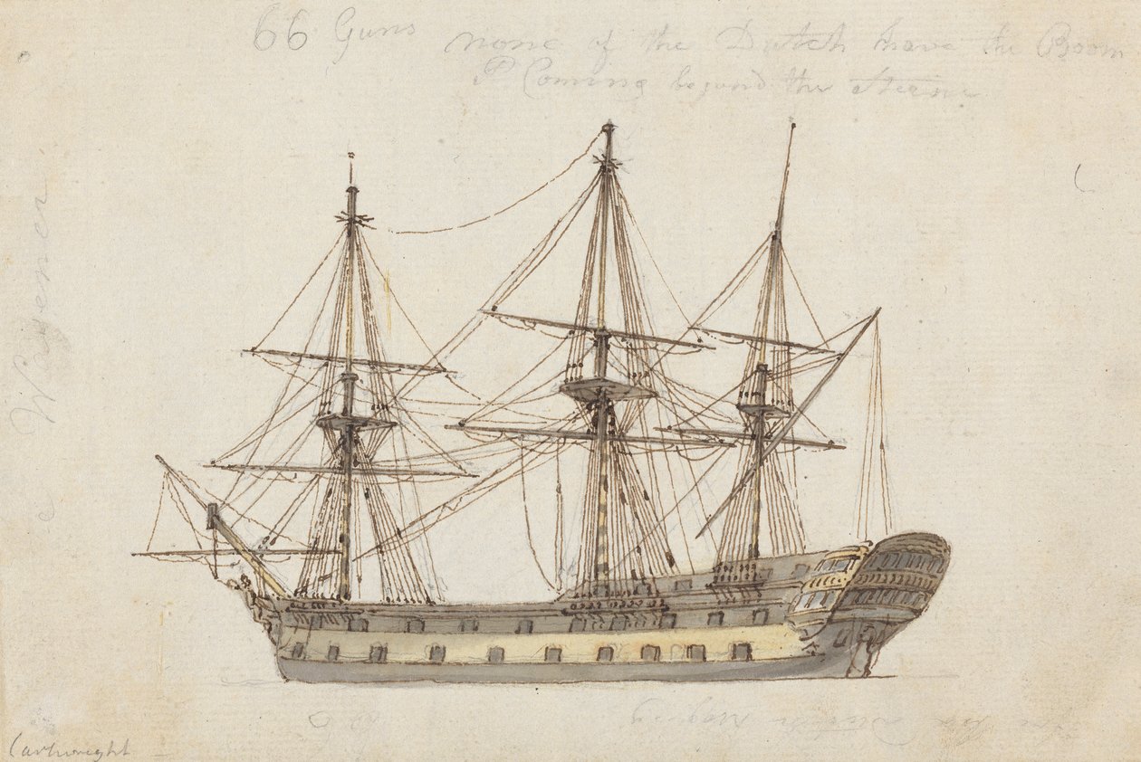 Sessantasei Cannoni: Singola Fregata da Joseph Cartwright