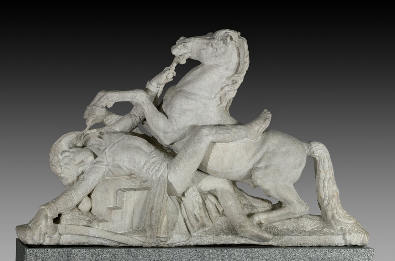 La morte del generale Louis Charles Antoine Desaix alla battaglia di Marengo il 14 giugno 1800 da Joseph Chinard