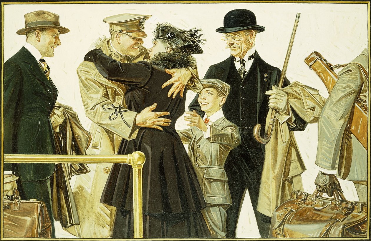Il ritorno a casa da Joseph Christian Leyendecker