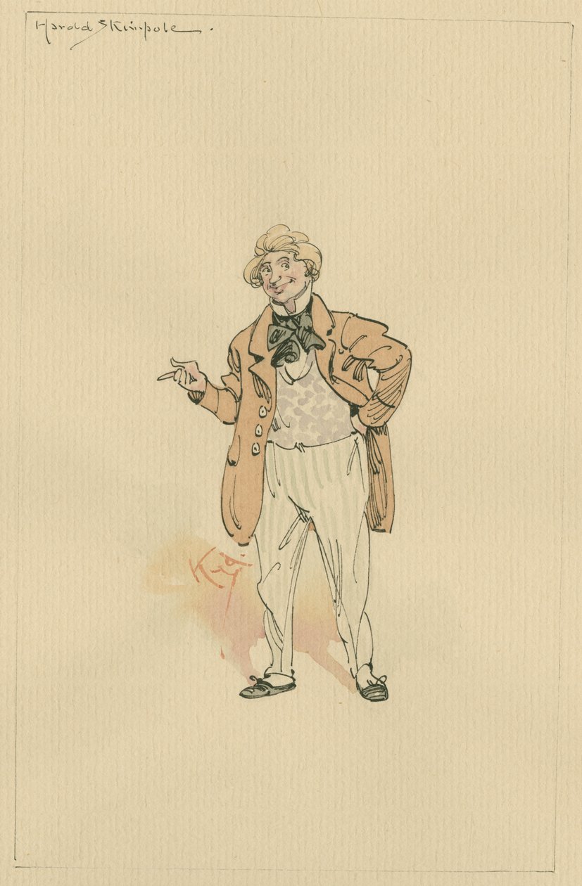 Harold Skimpole, c.1920s da Joseph Clayton Clarke
