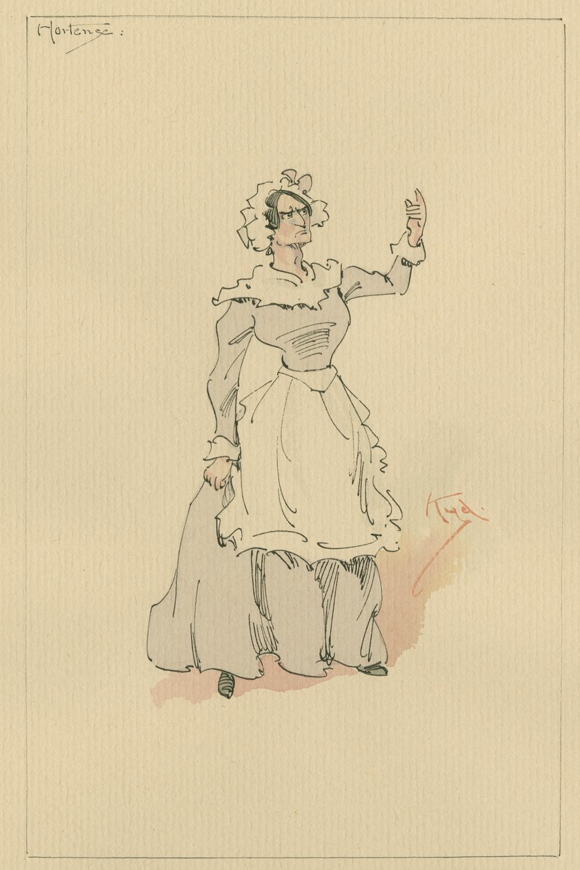 Ortensia, c.1920s da Joseph Clayton Clarke