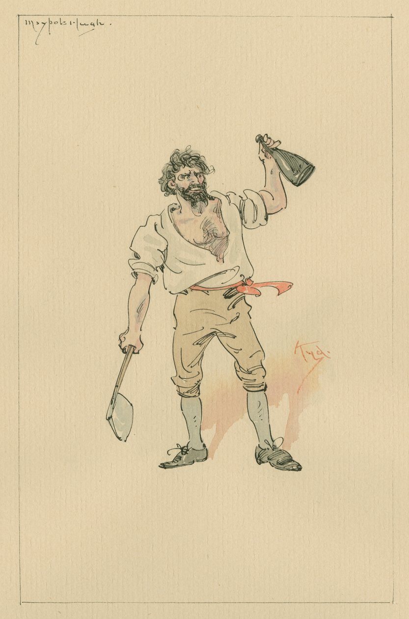 Maypole Hugh, c.1920s da Joseph Clayton Clarke
