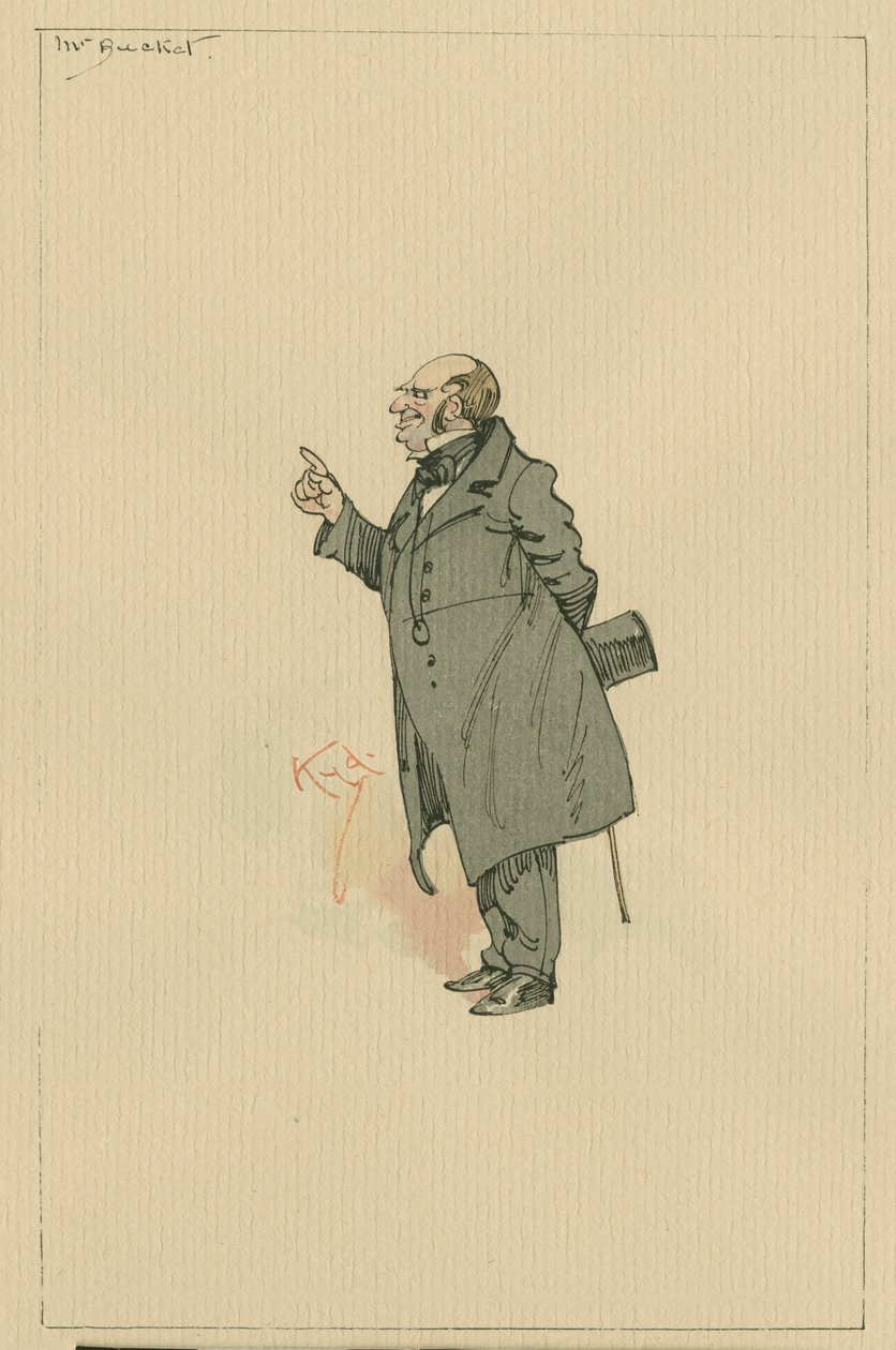 Mr Bucket, c.1920s da Joseph Clayton Clarke
