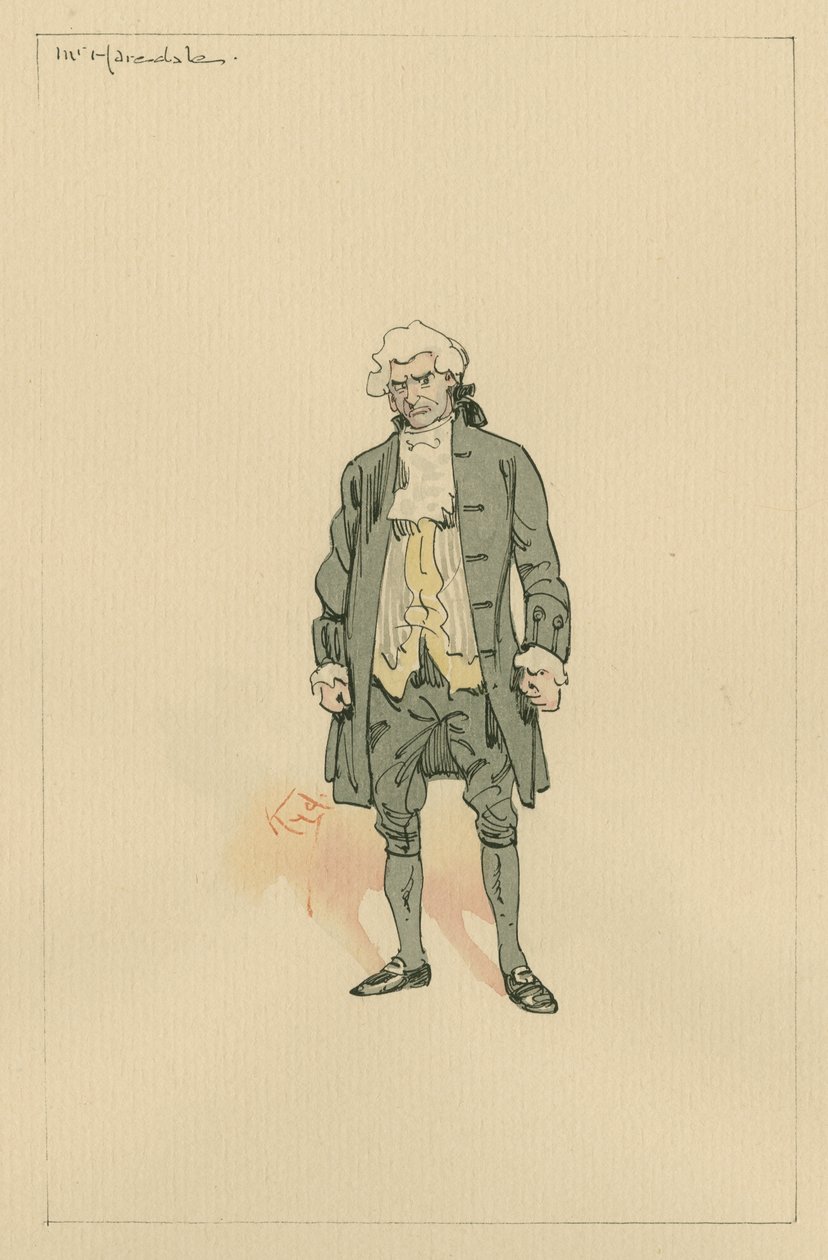 Mr Geoffrey Haredale, c.1920s da Joseph Clayton Clarke