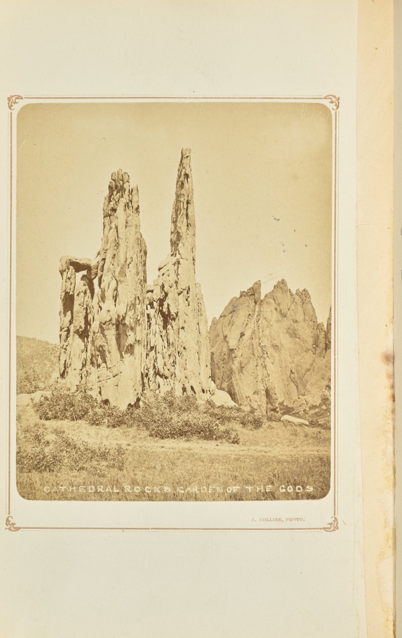 Rocce della Cattedrale, Giardino degli Dei da Joseph Collier