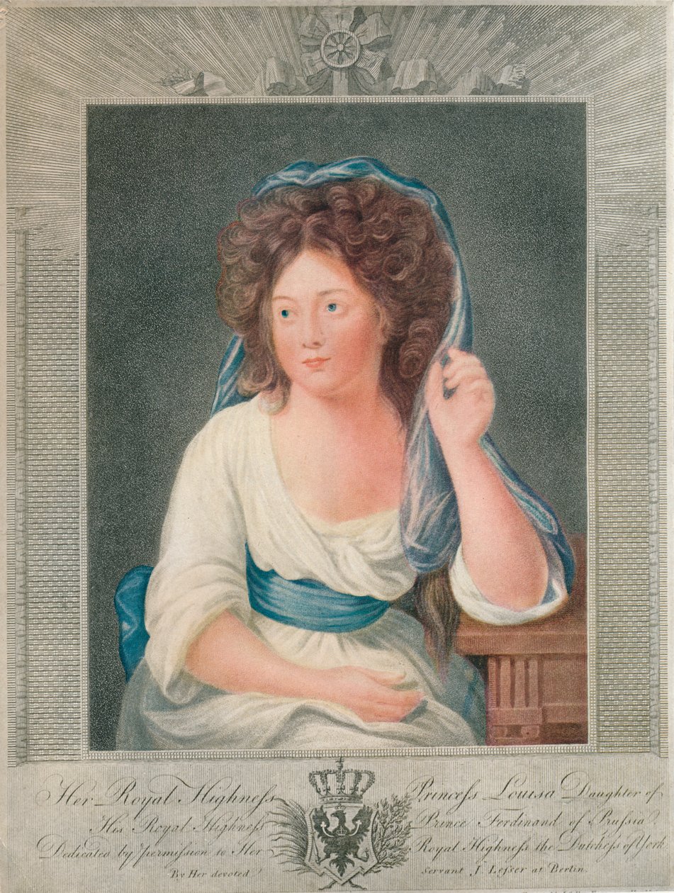 Sua Altezza Reale Principessa Louisa, Figlia di Sua Altezza Reale Principe Ferdinando di Prussia da Joseph Collyer