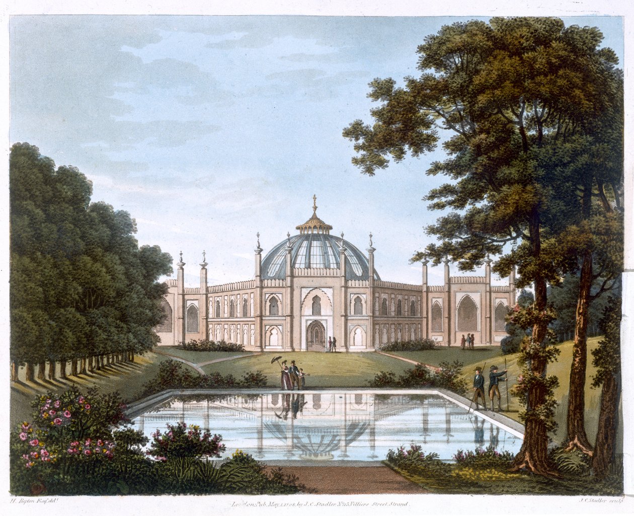Brighton Pavilion, Sussex da Joseph Constantine Stadler
