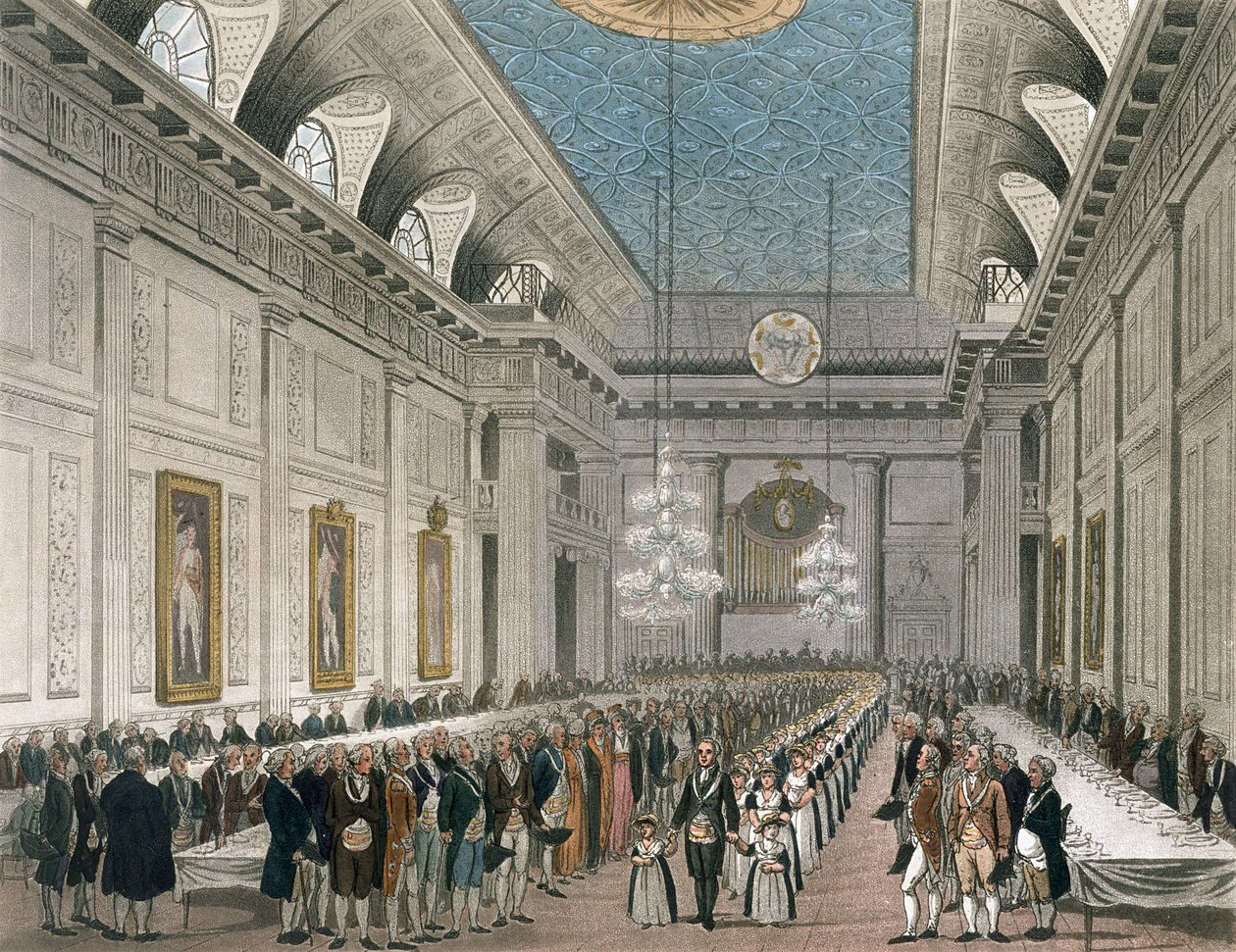 La processione alla Freemasons