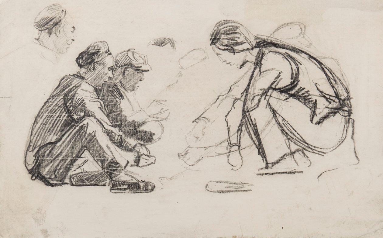 Figure sedute da Joseph Crawhall