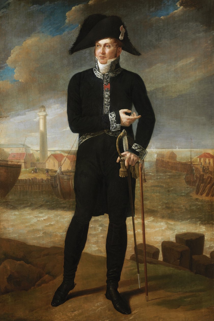 Ritratto di Bernard-François, marchese di Chauvelin da Joseph Denis Odevaere