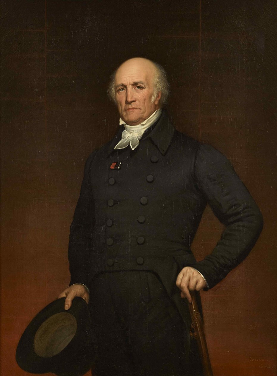 Ritratto di Pierre François Léonard Fontaine, 1762-1853 da Joseph Desire Court