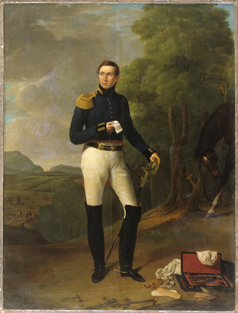 Ritratto del medico Isaac Joseph De Meyer da Joseph Ducq