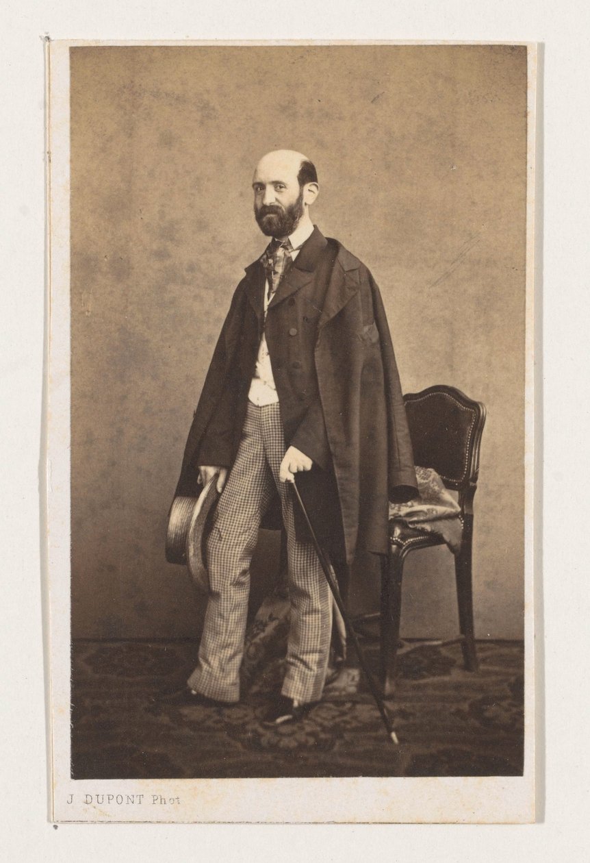 Ritratto del pittore Bodin, a figura intera da Joseph Dupont