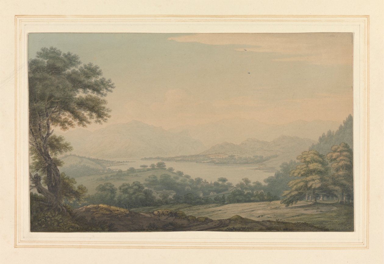 Estremità inferiore di Ullswater da Joseph Farington