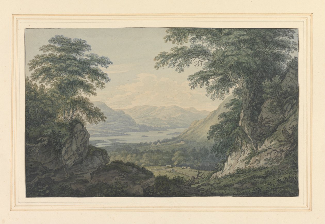 Estremità superiore di Ullswater da Joseph Farington