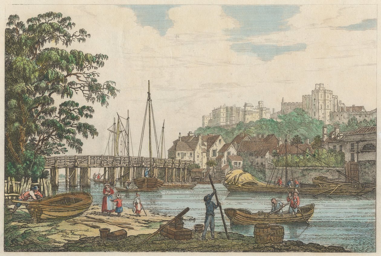 Ponte di Windsor da Joseph Farington