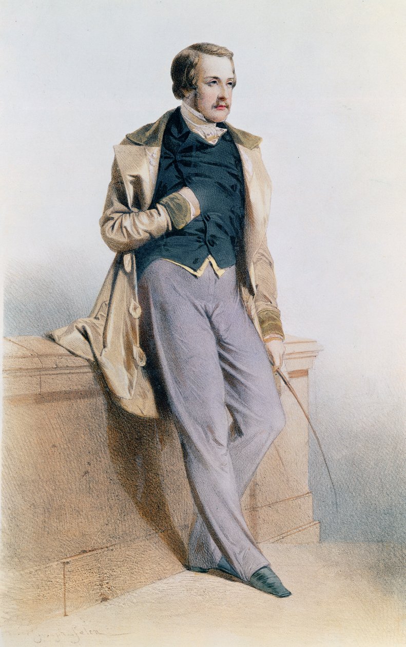 Henri Charles Ferdinand Marie Dieudonné de France, Duca di Bordeaux, Conte di Chambord da Joseph Felon