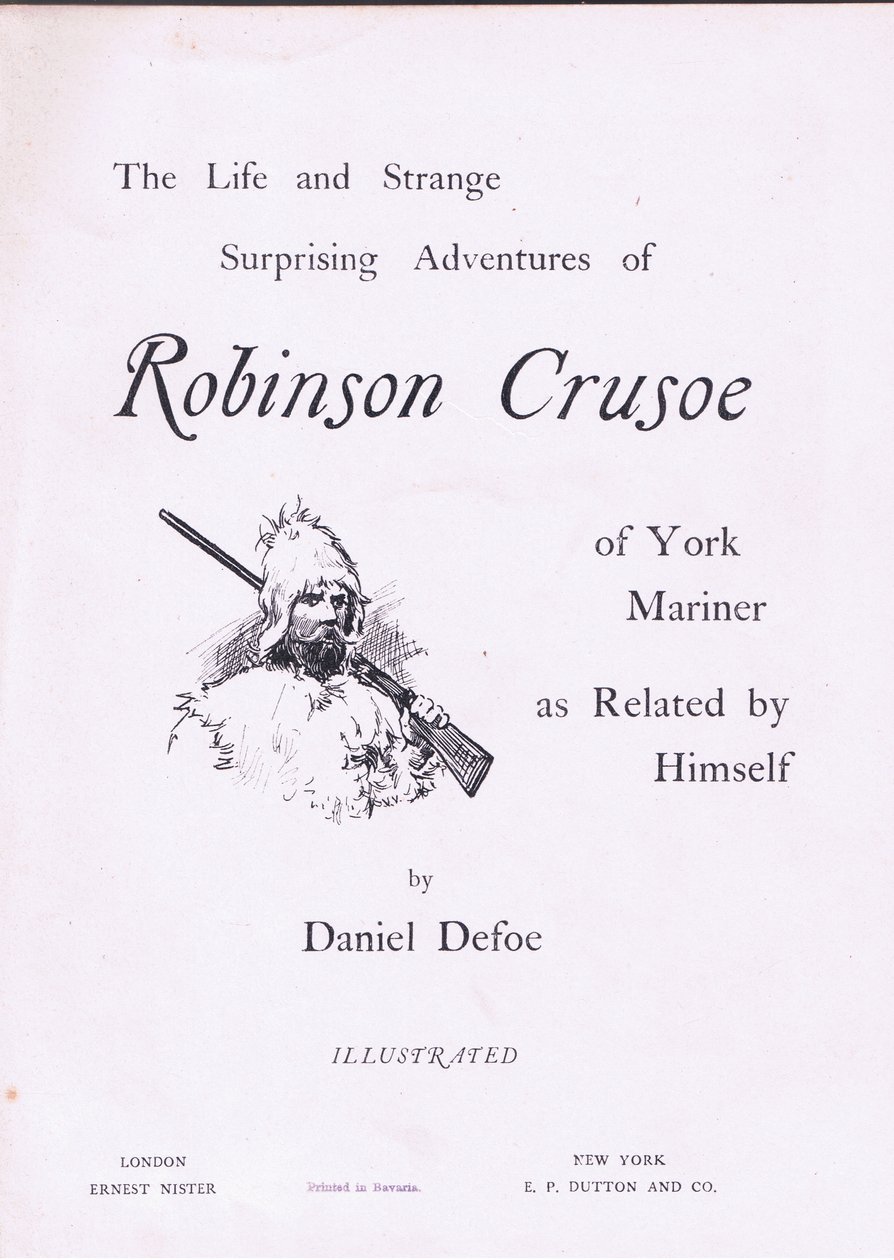 Pagina del titolo da Joseph Finnemore